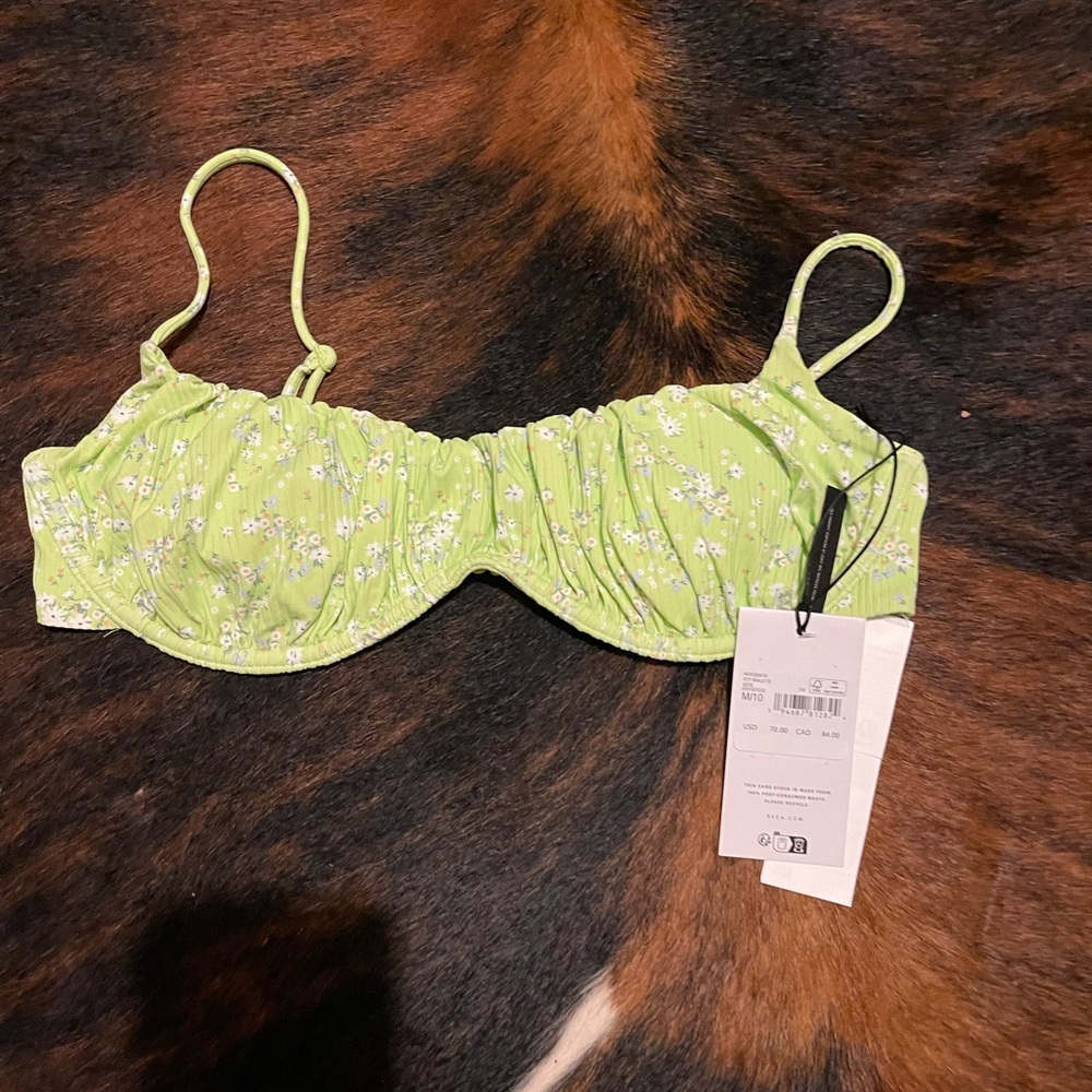 NWT RVCA Bathing suit top